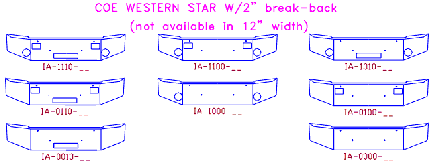 Western Star Truck Bumpers