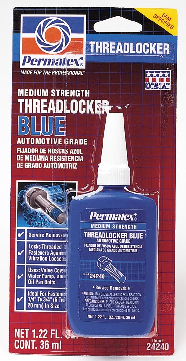 medium strength threadlocker blue
