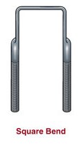 custom u bolts and Forged Top Square U-bolts
